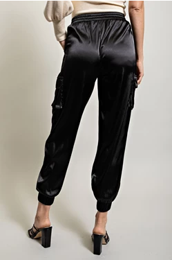SATIN JOGGERS
