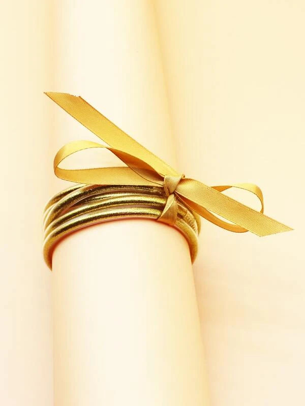 Sparkle Bendable Bangle Bracelet Bundle