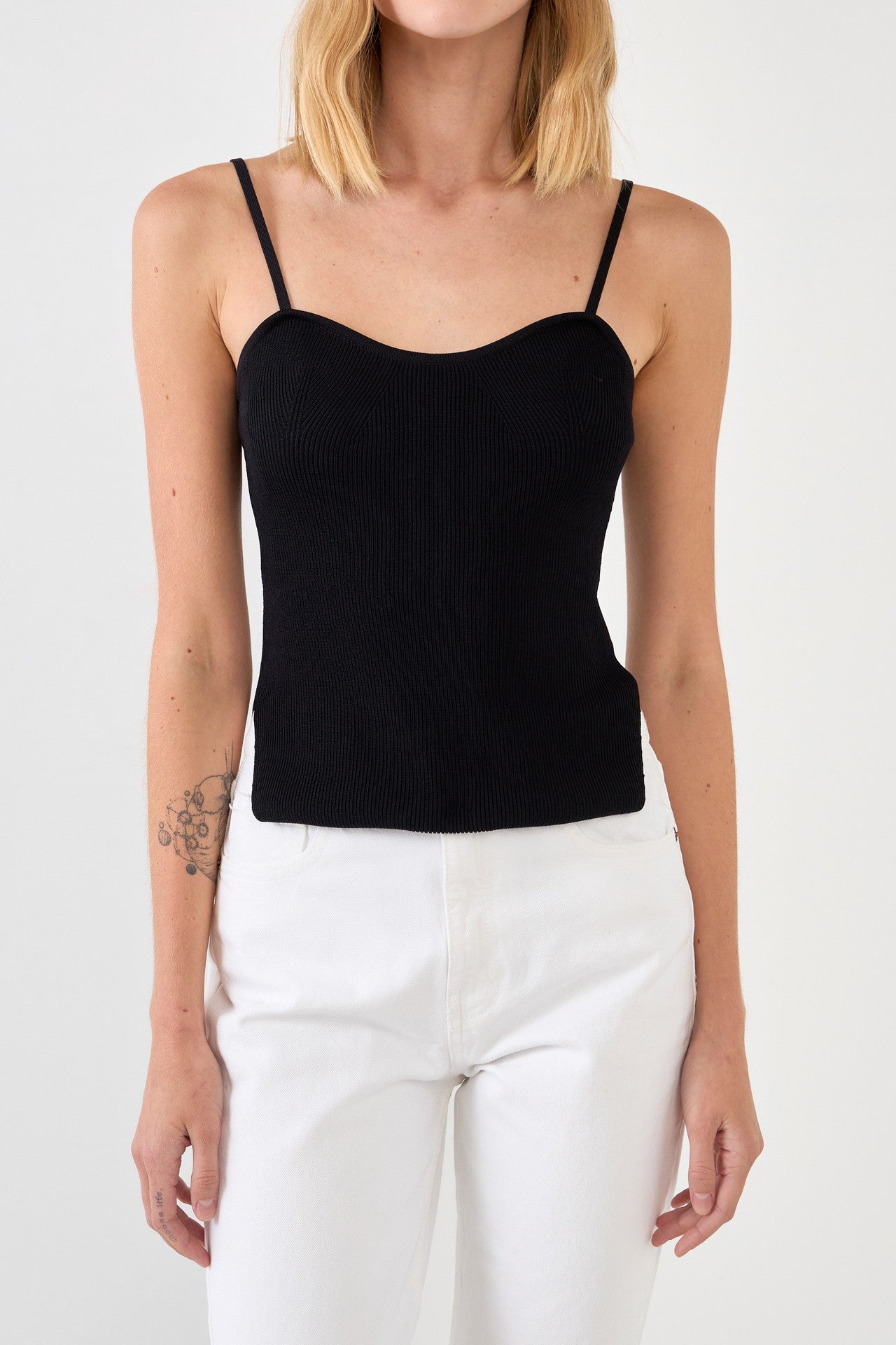 FREYA CORSET KNIT CAMI
