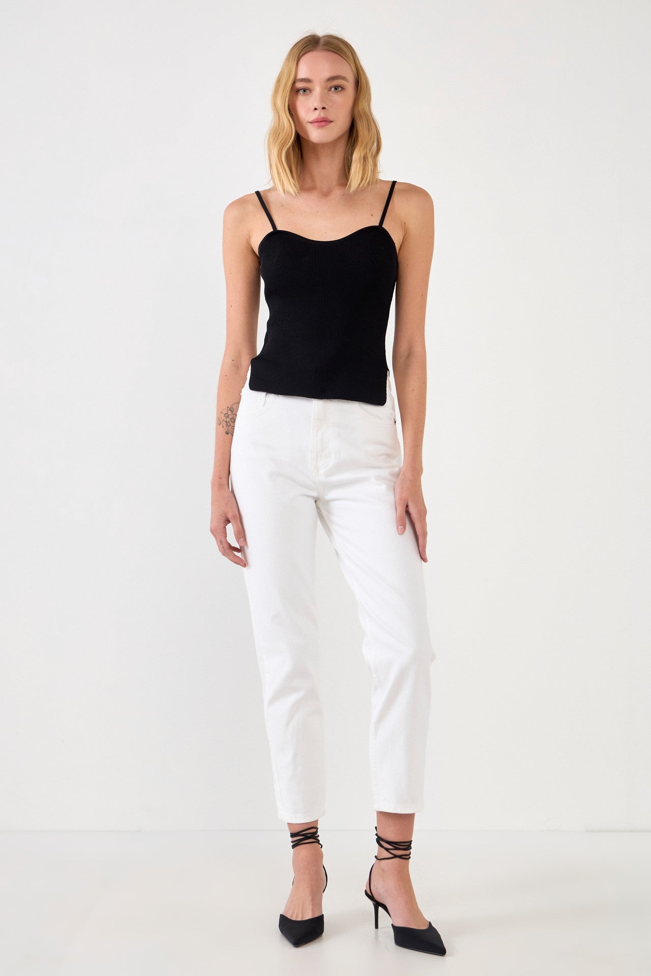 FREYA CORSET KNIT CAMI