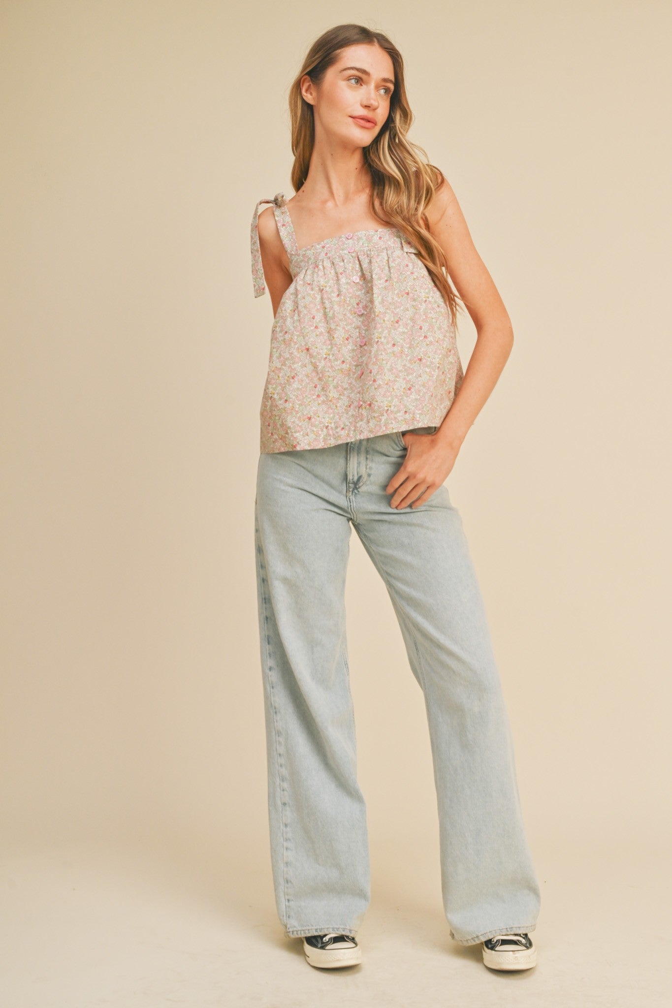 NORA TIE TOP