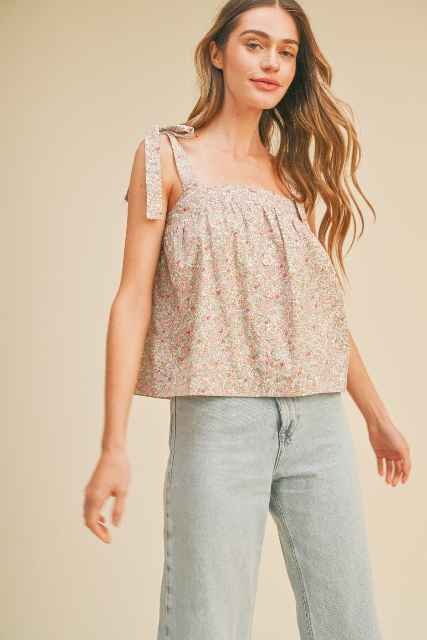 NORA TIE TOP