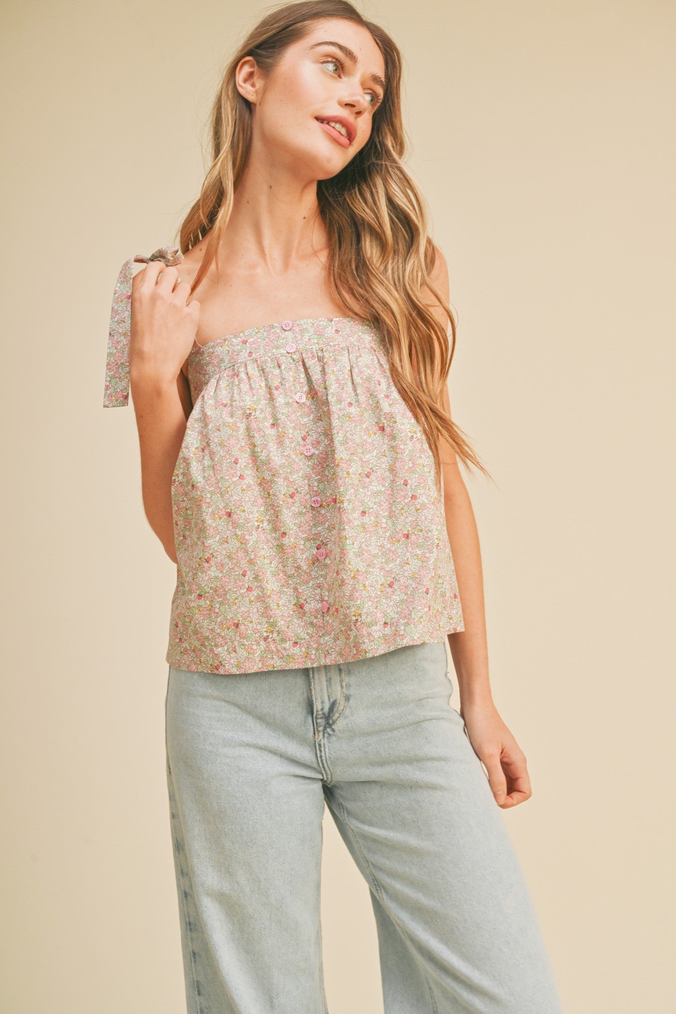 NORA TIE TOP