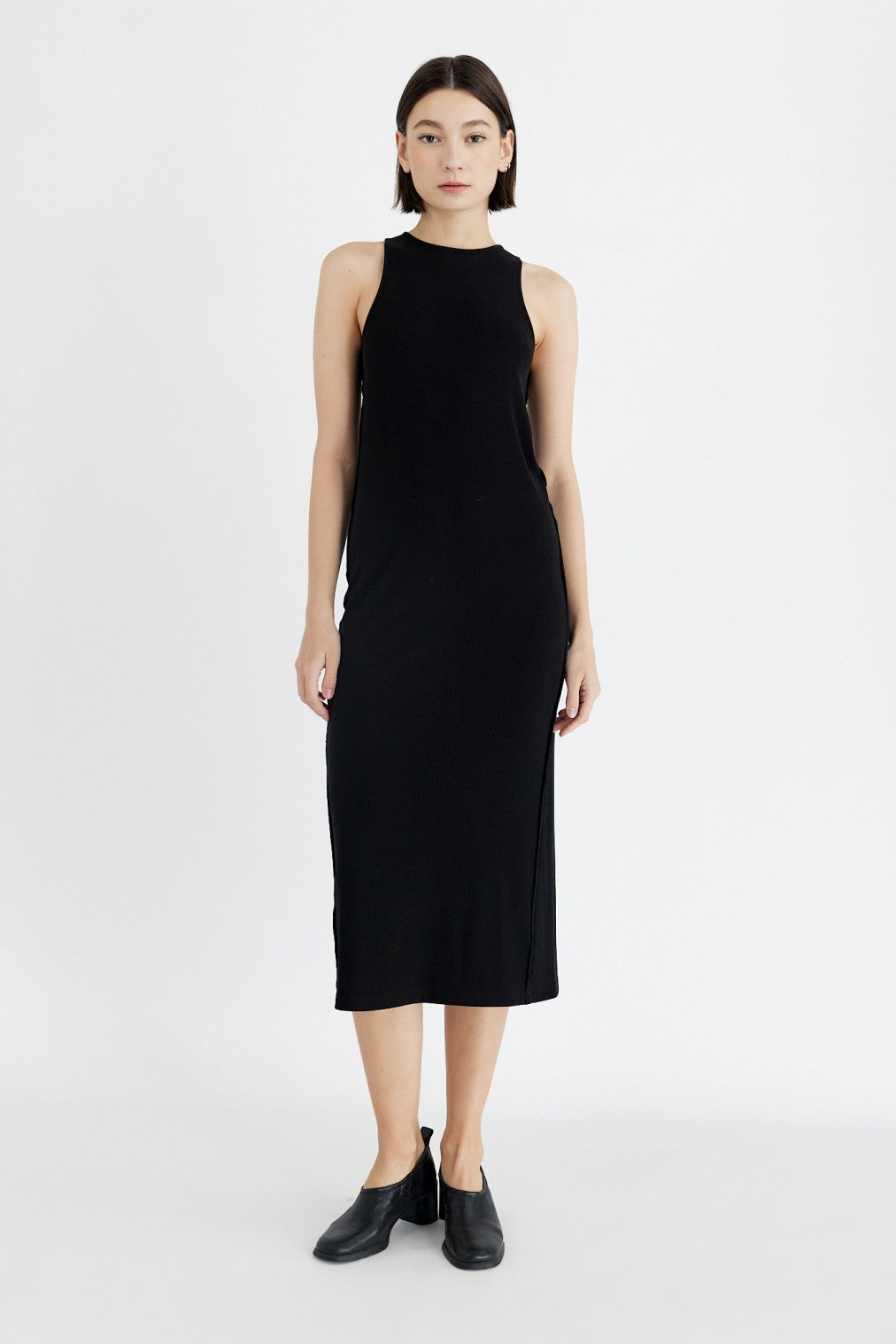 hana midi dress Hana Striped Midi Dress, Blue L / Blue