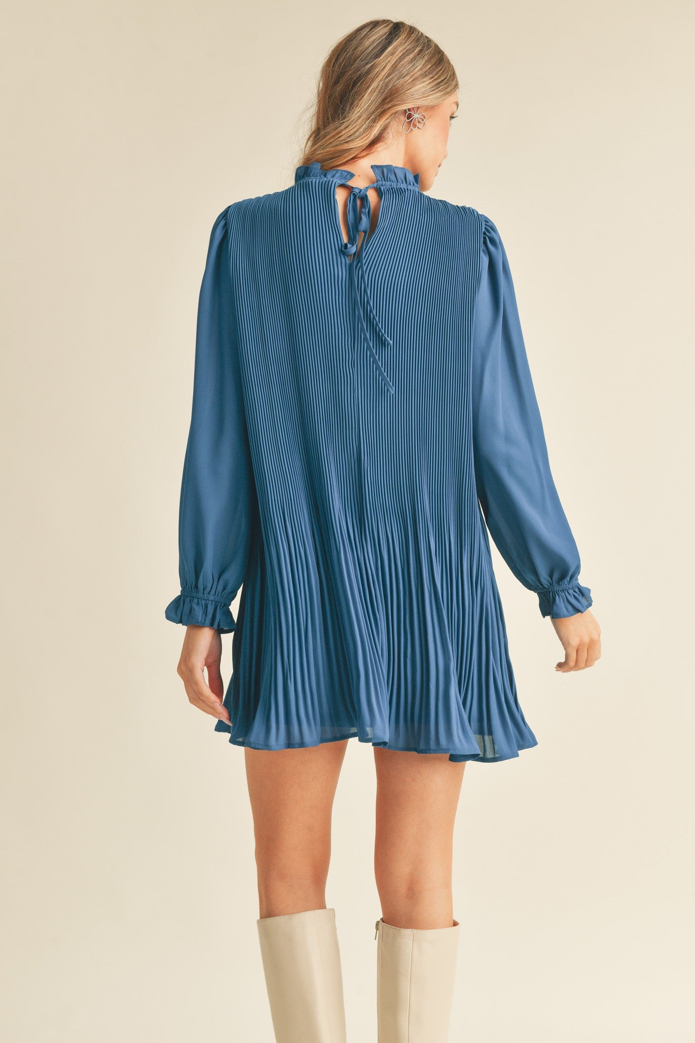 POPPY PLEATED DRESS