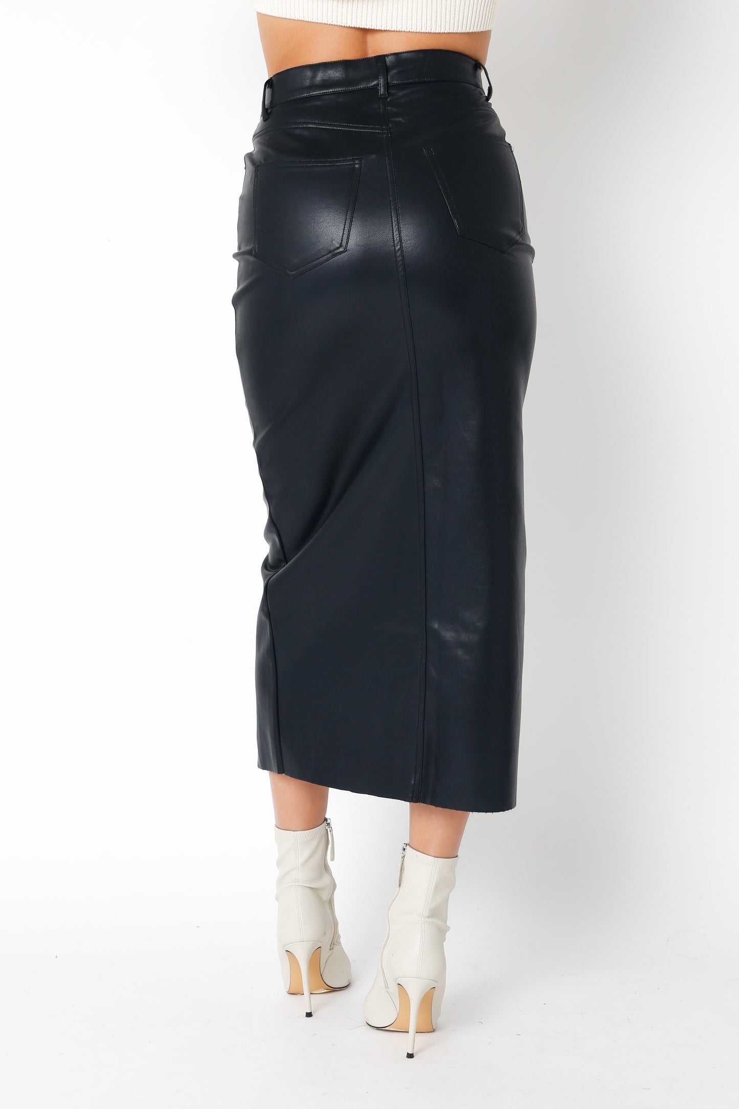 Landry Leather Skirt