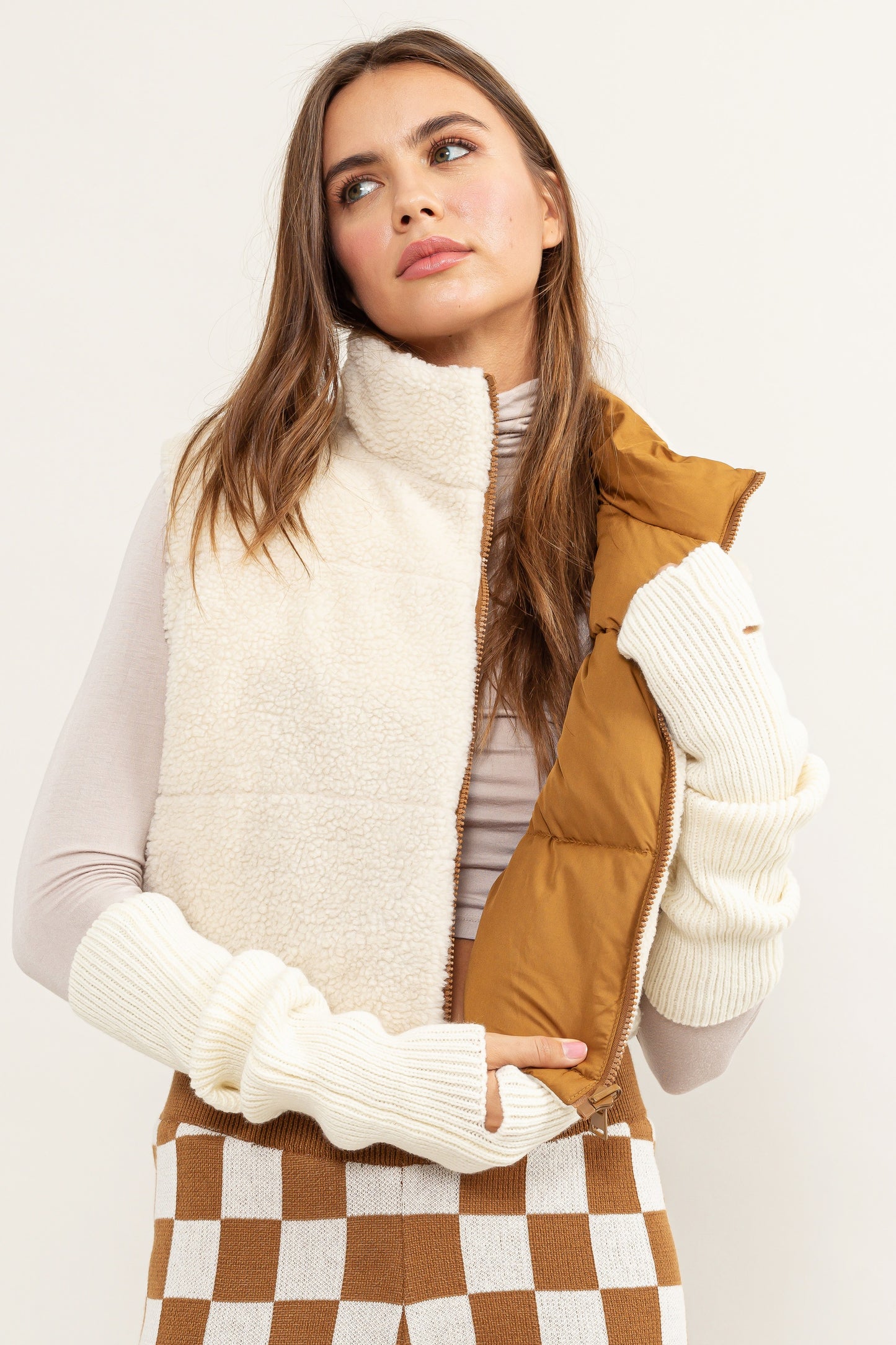 Reversible Puffer Vest