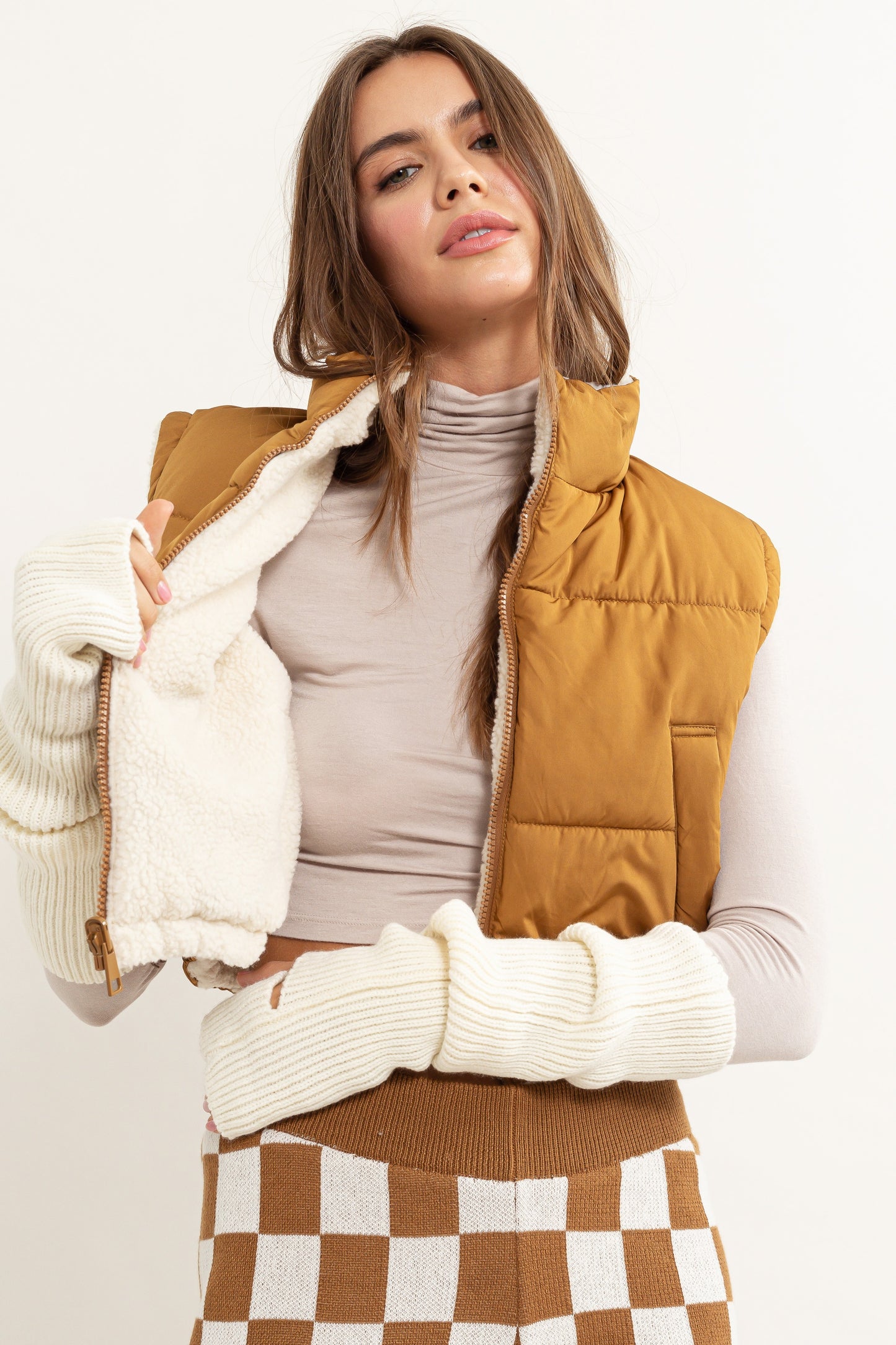 Reversible Puffer Vest