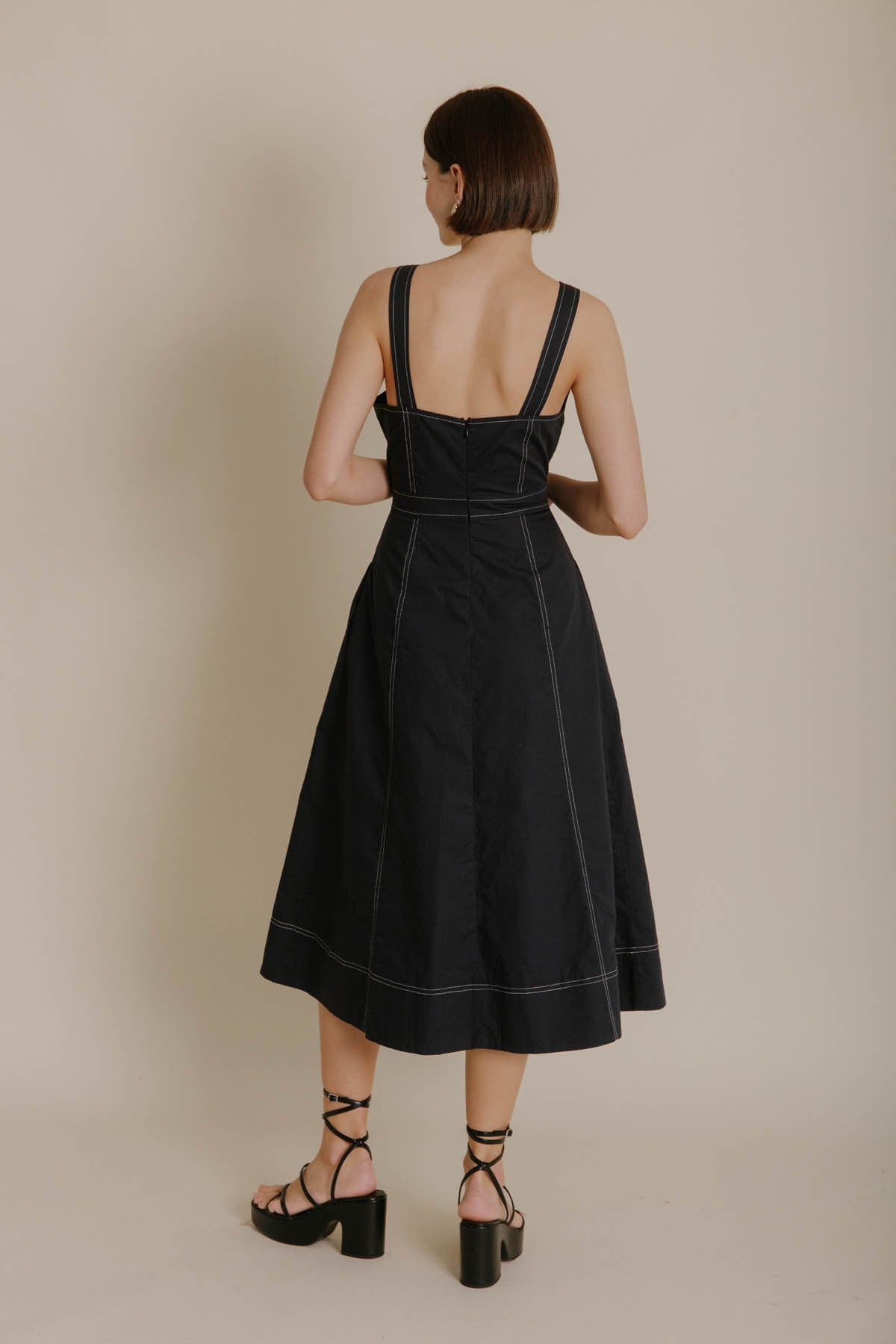 Contrast Dress
