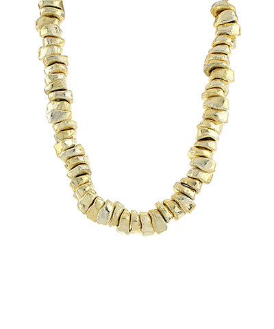 Thick Gold Link Necklace