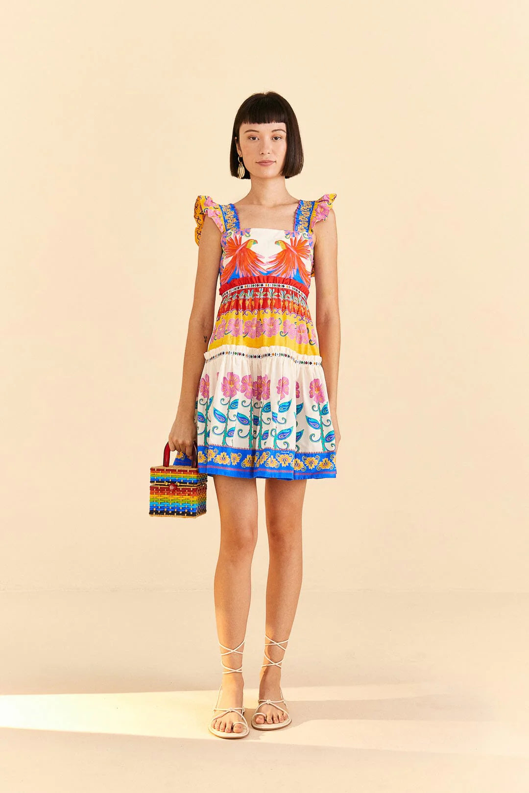 VIVID GARDEN MINI DRESS