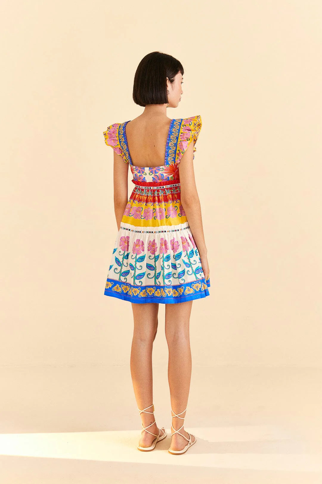 VIVID GARDEN MINI DRESS