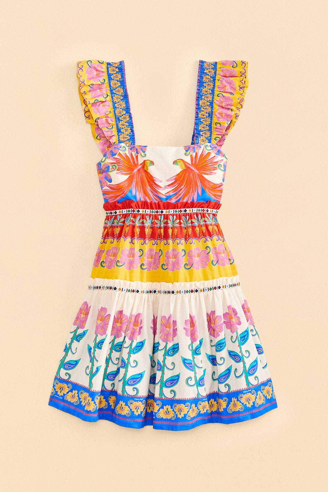 VIVID GARDEN MINI DRESS