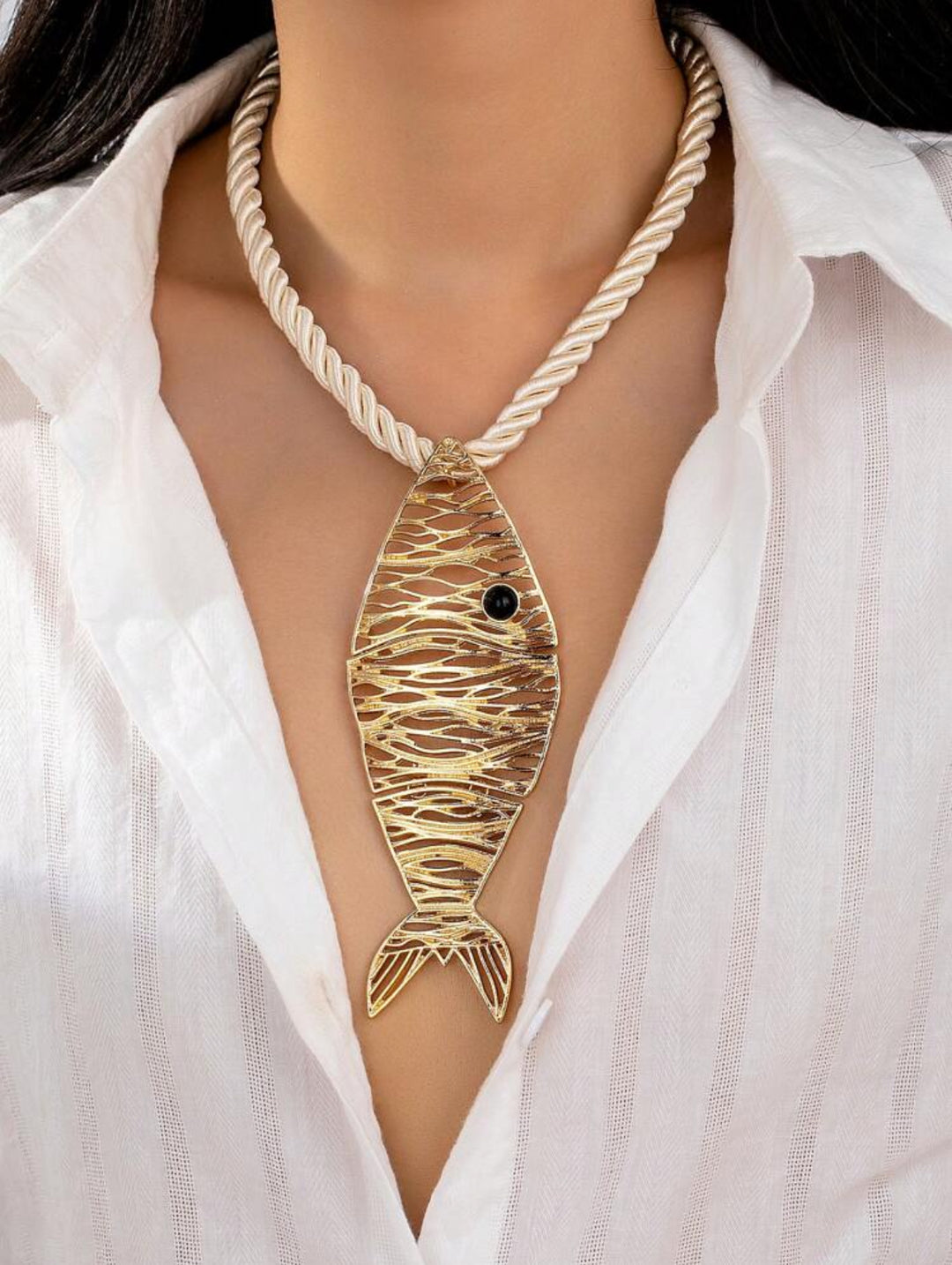 Fish Statement Necklace