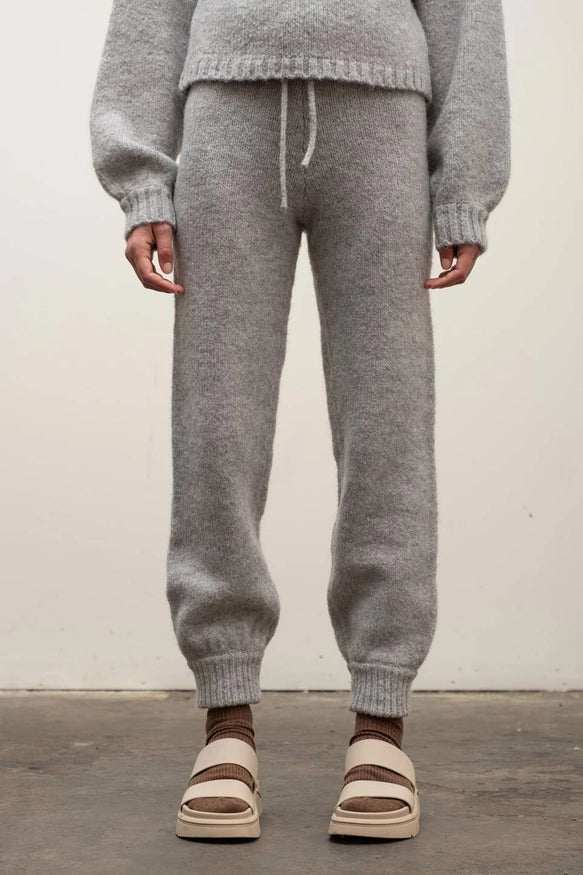Doll Neck Sweater Set