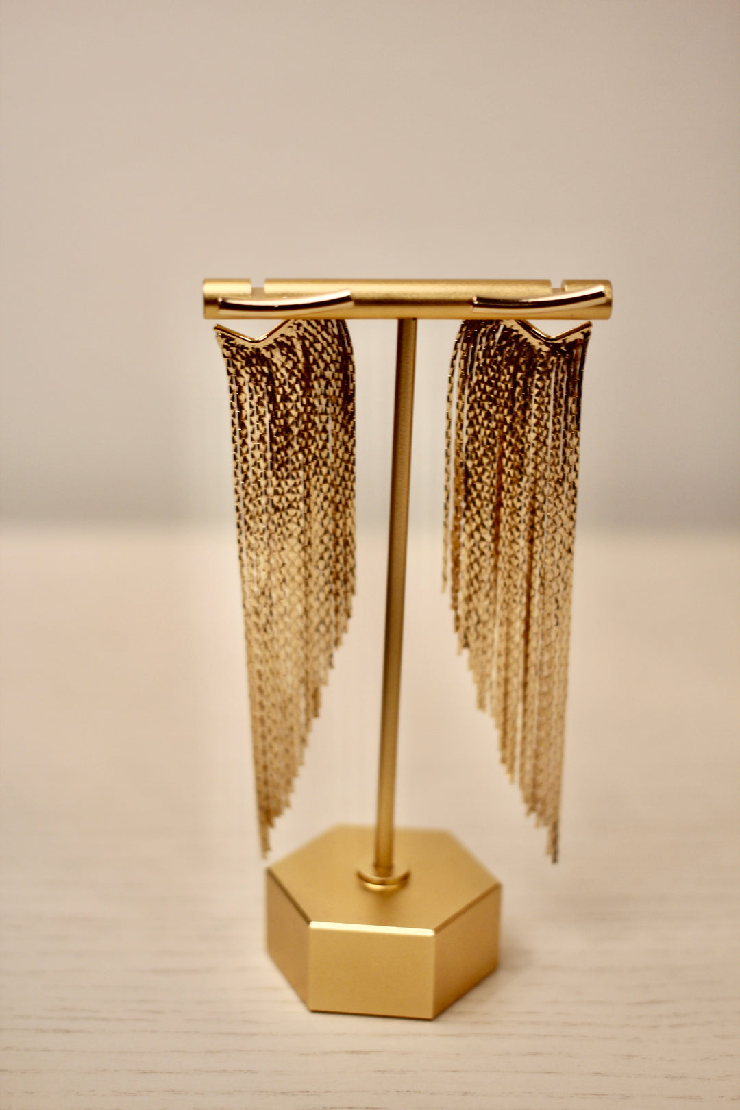 Asymmetrical Fringe Earring
