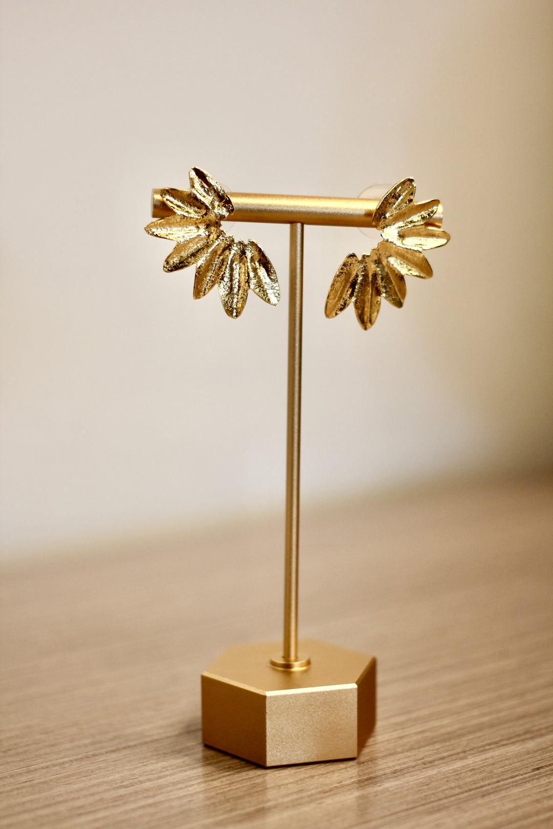 Flower Fan Earring