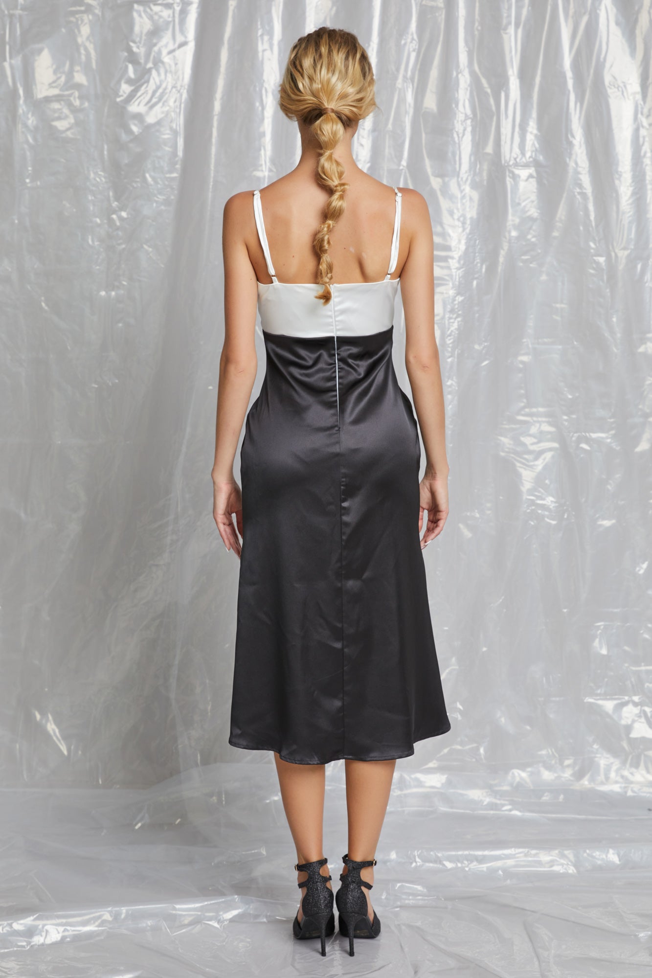 Colorblock Cocktail Dress