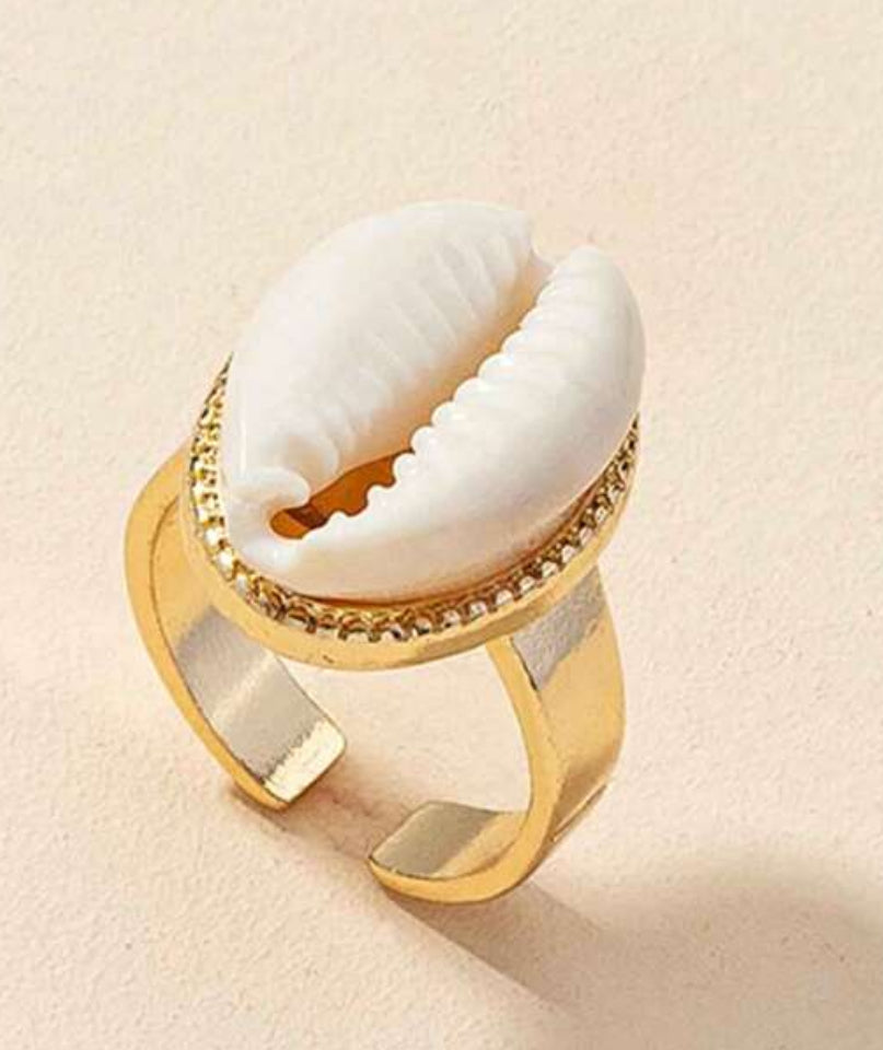Puka Shell Ring