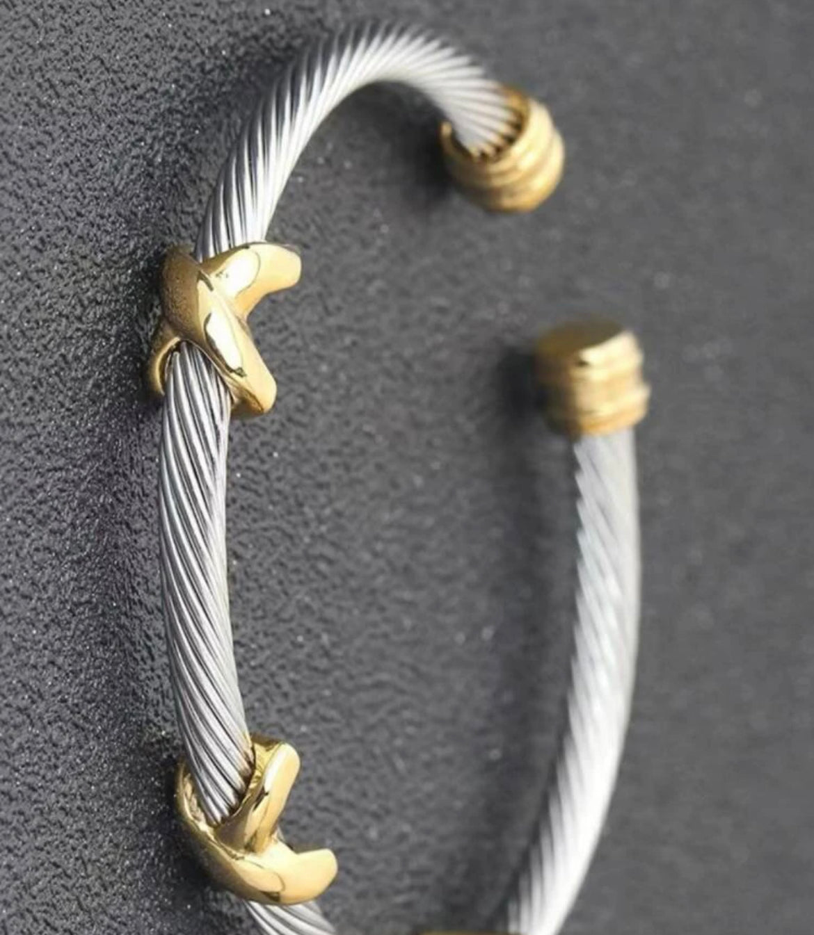 X Cuff Bracelet