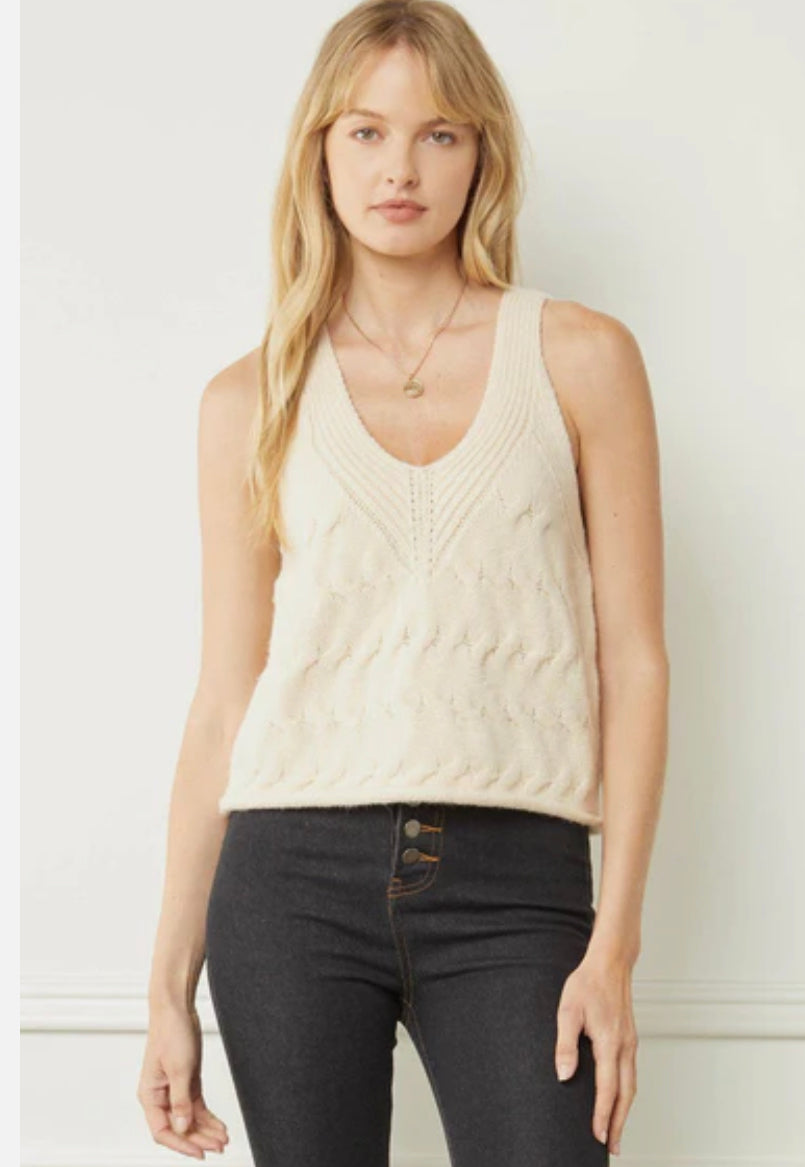 Tank Sweater Cream