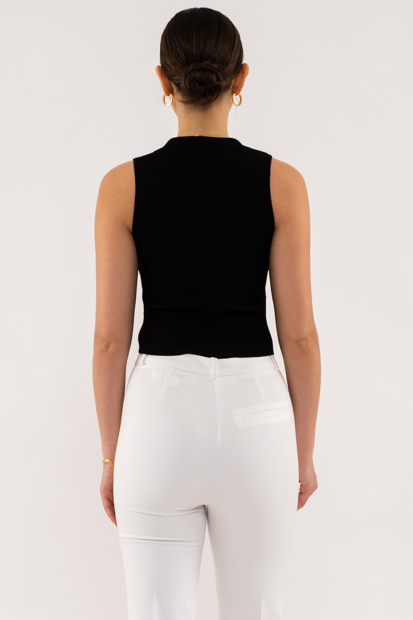 Leila Collared Top