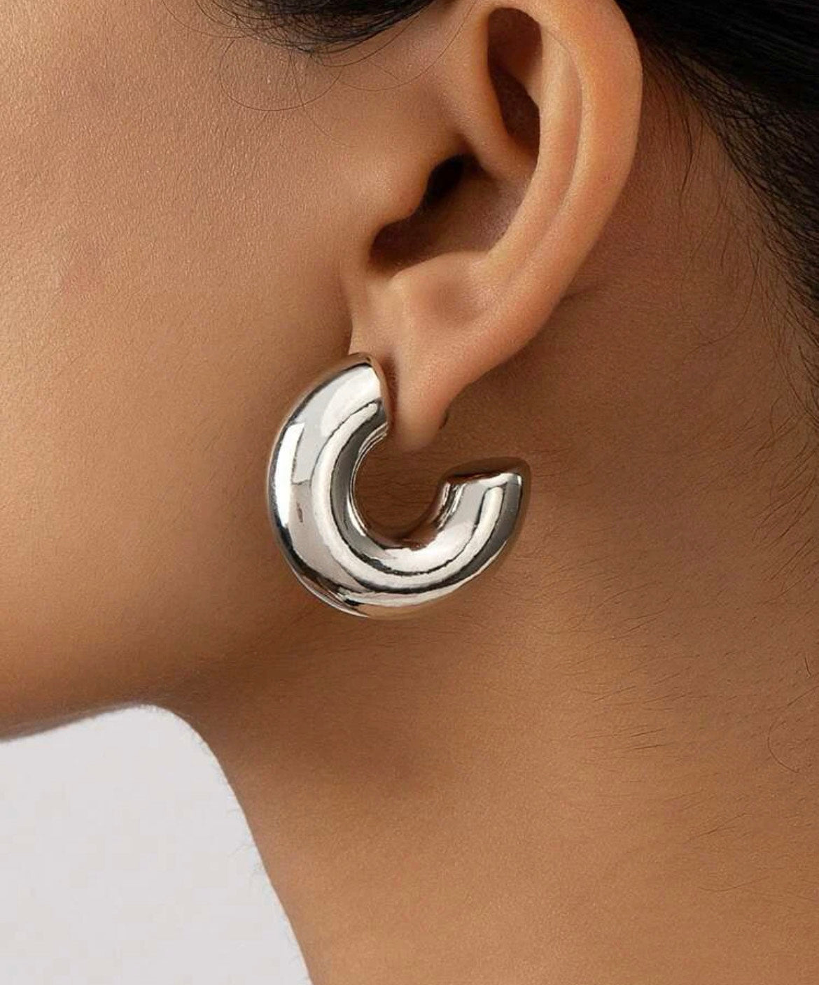 Millie Hoop Silver