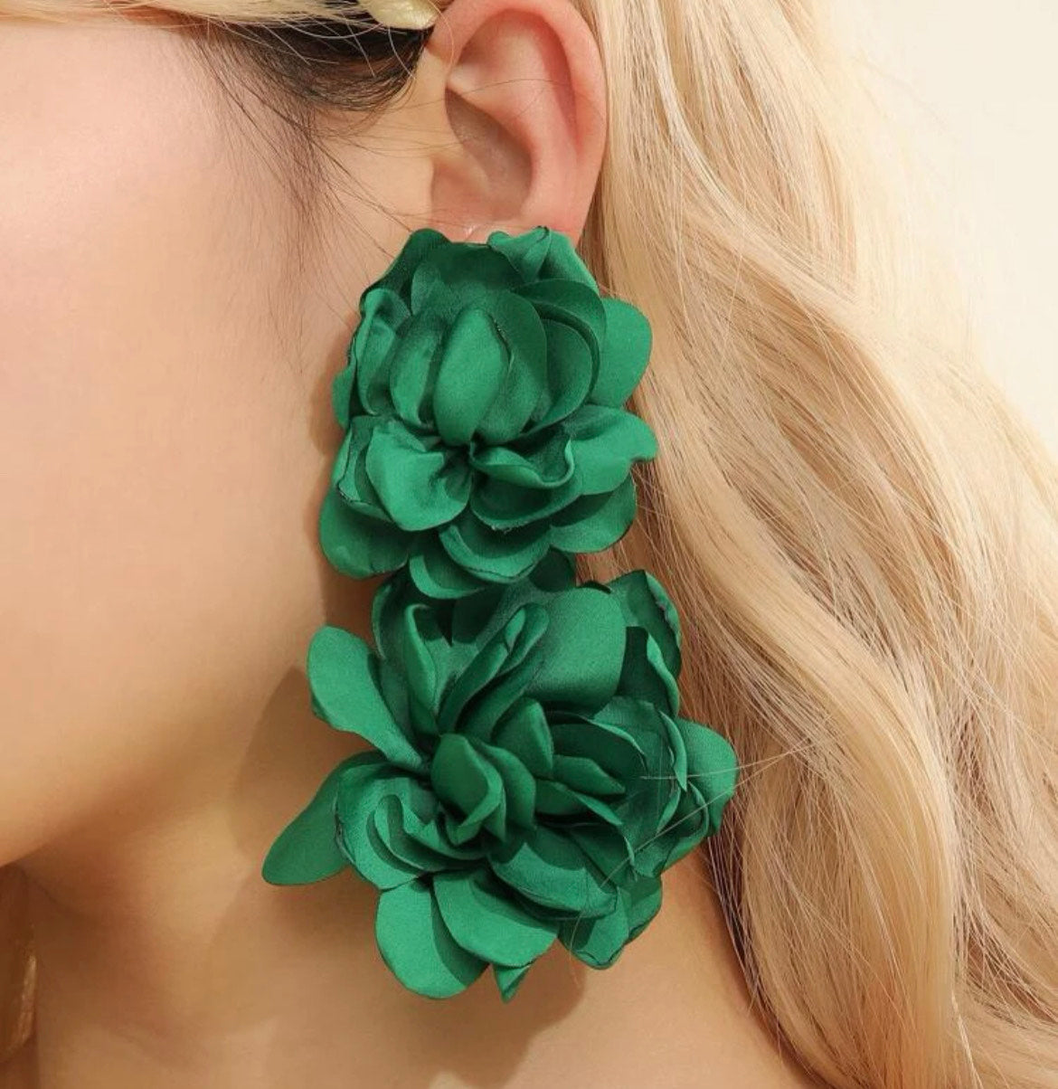 Flower Drop Earrings