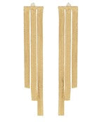Formal Gold Drop Earrings