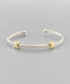 DOUBLE X CABLE CUFF