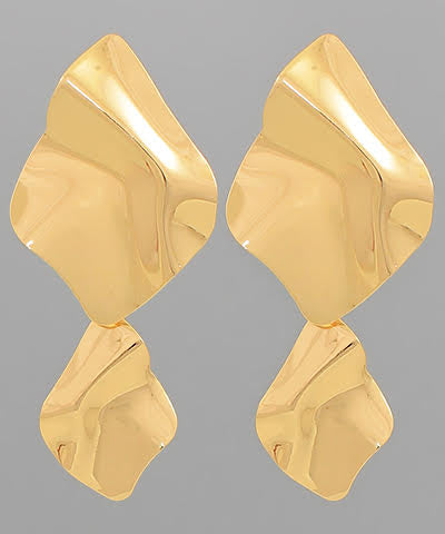 Geo Drop Earrings