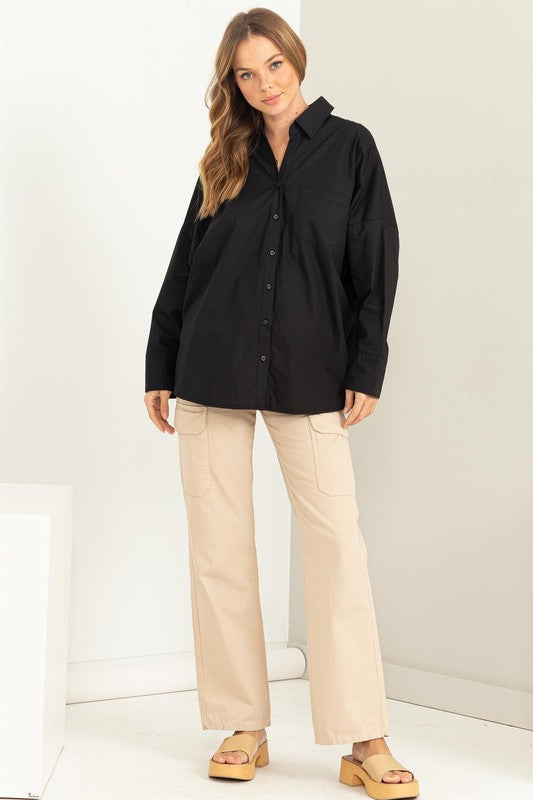 LONG SLEEVE BUTTON DOWN