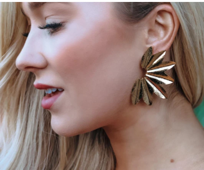 ABIENTOT EARRINGS GOLD