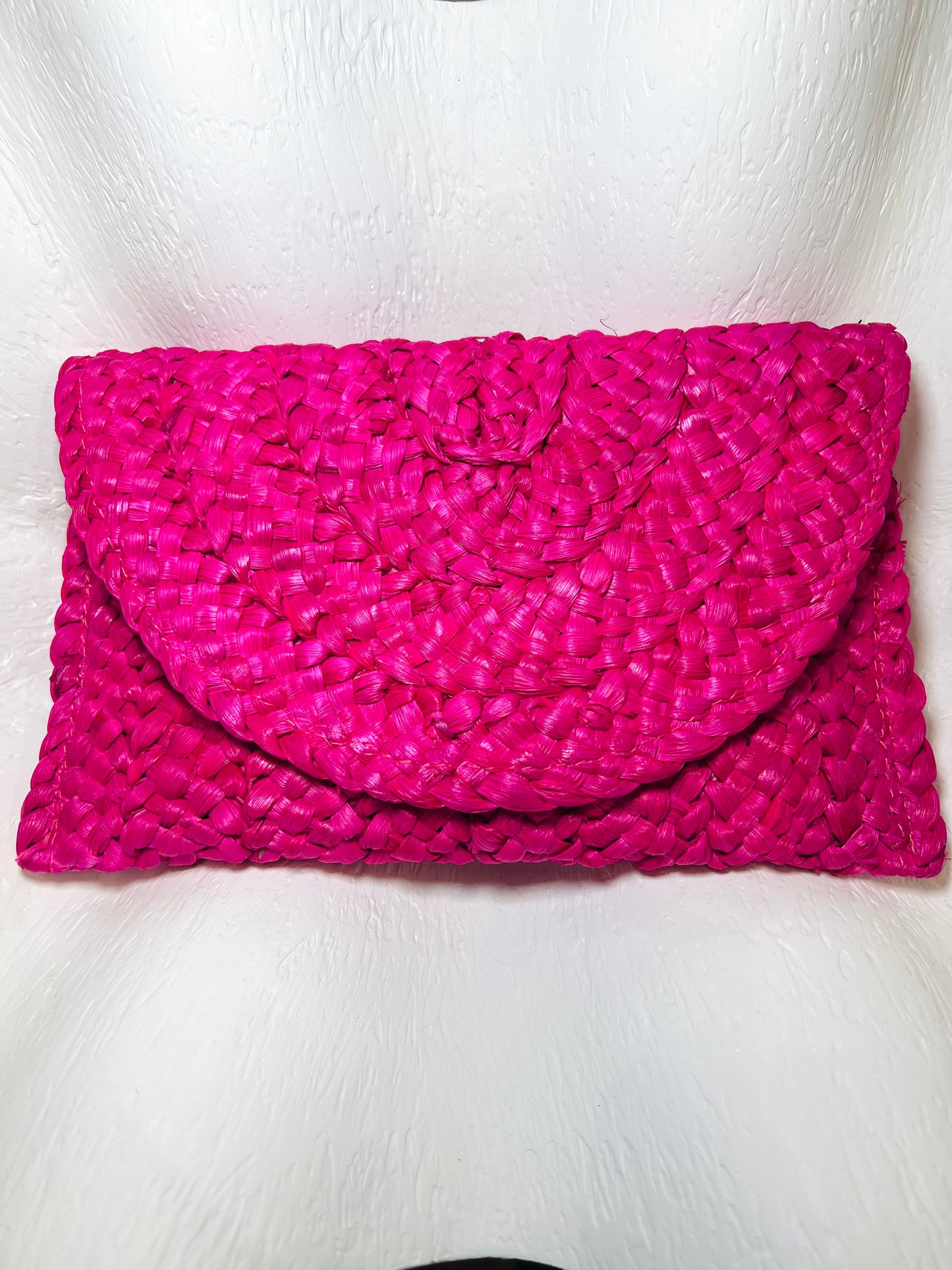Straw Clutch - Multiple Colors