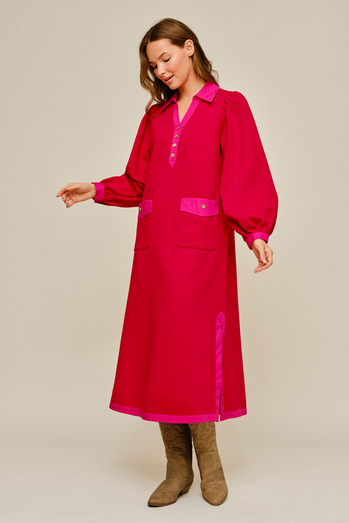Vivie Dress - Red