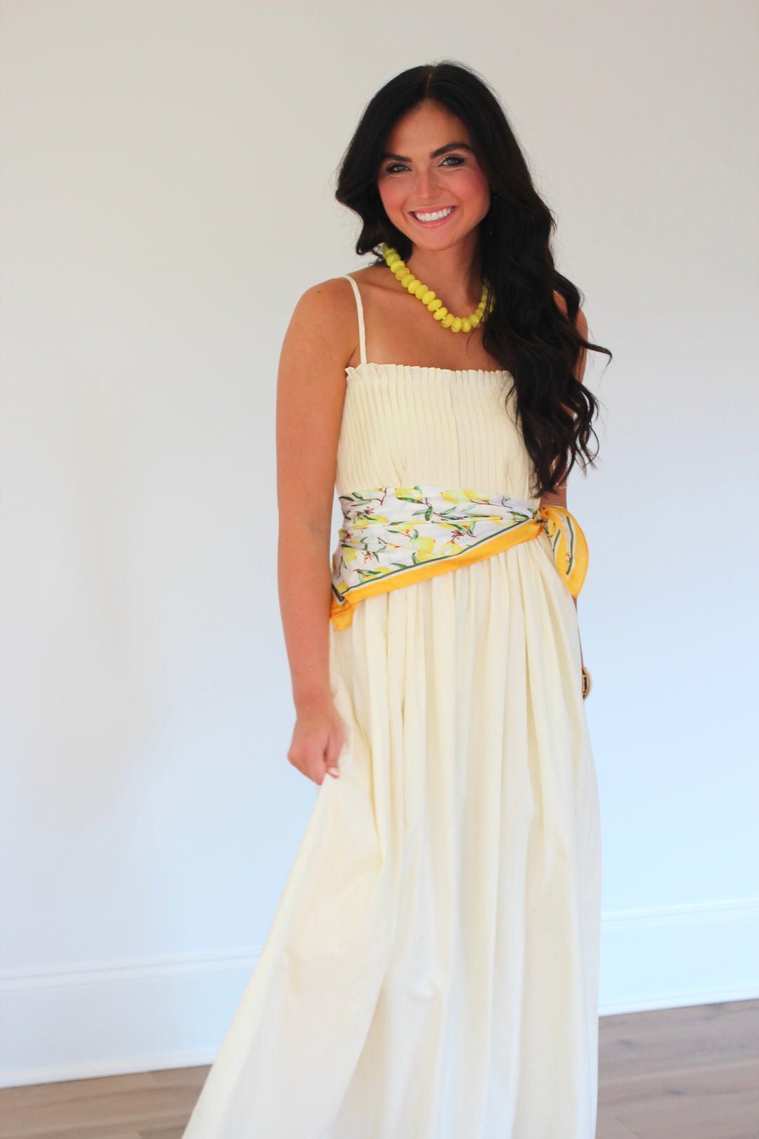 Ivory Pintuck Dress