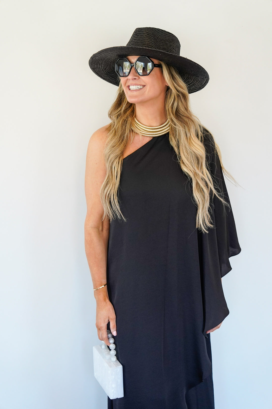 Callie One Shoulder Dress
