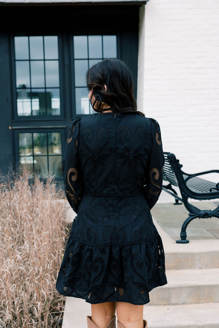 Laced Little Black Dress