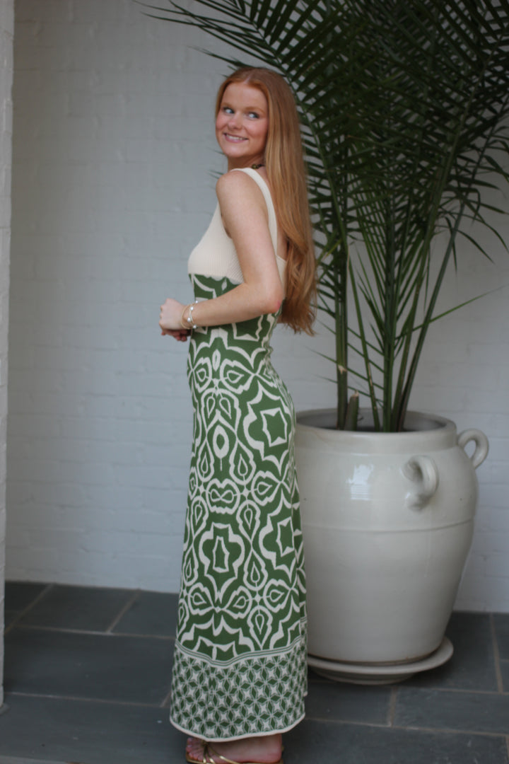 Geo Knit Dress