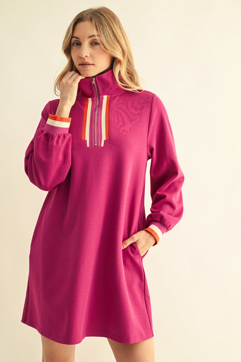 Marceline Dress - Magenta