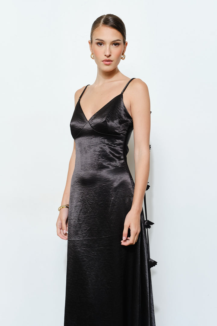 Rosette Formal Dress