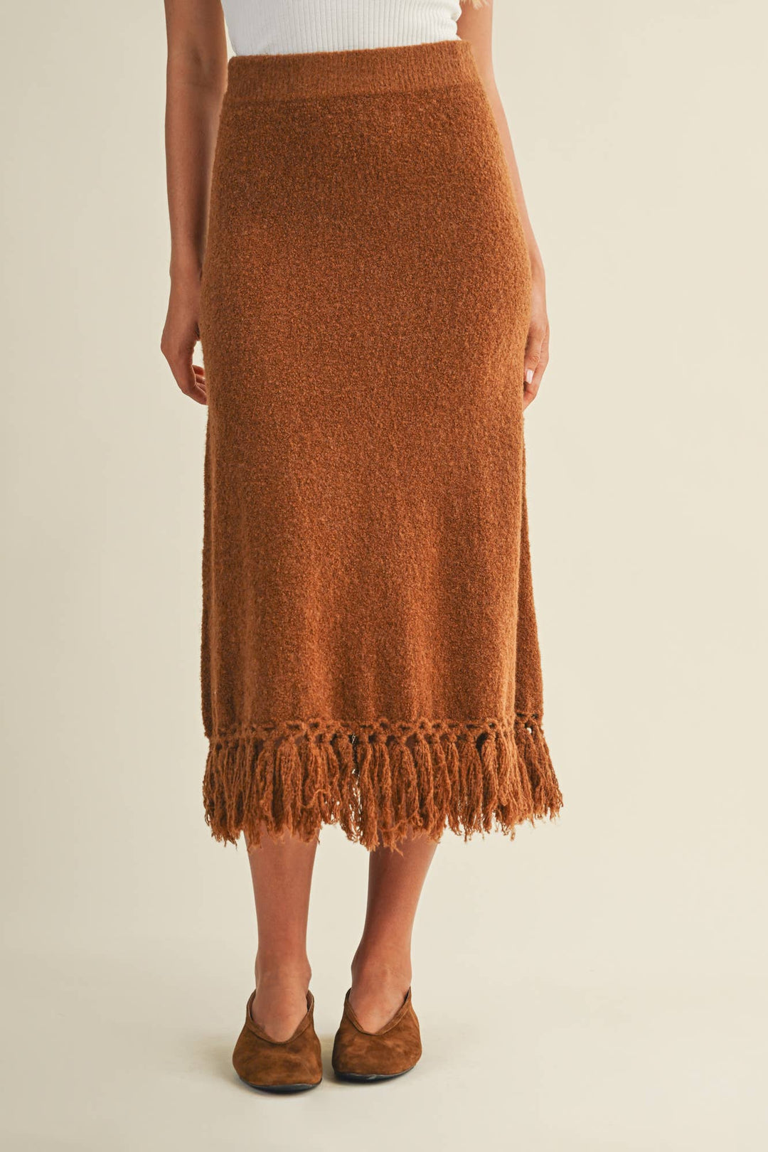 Annika Skirt in camel — view 1