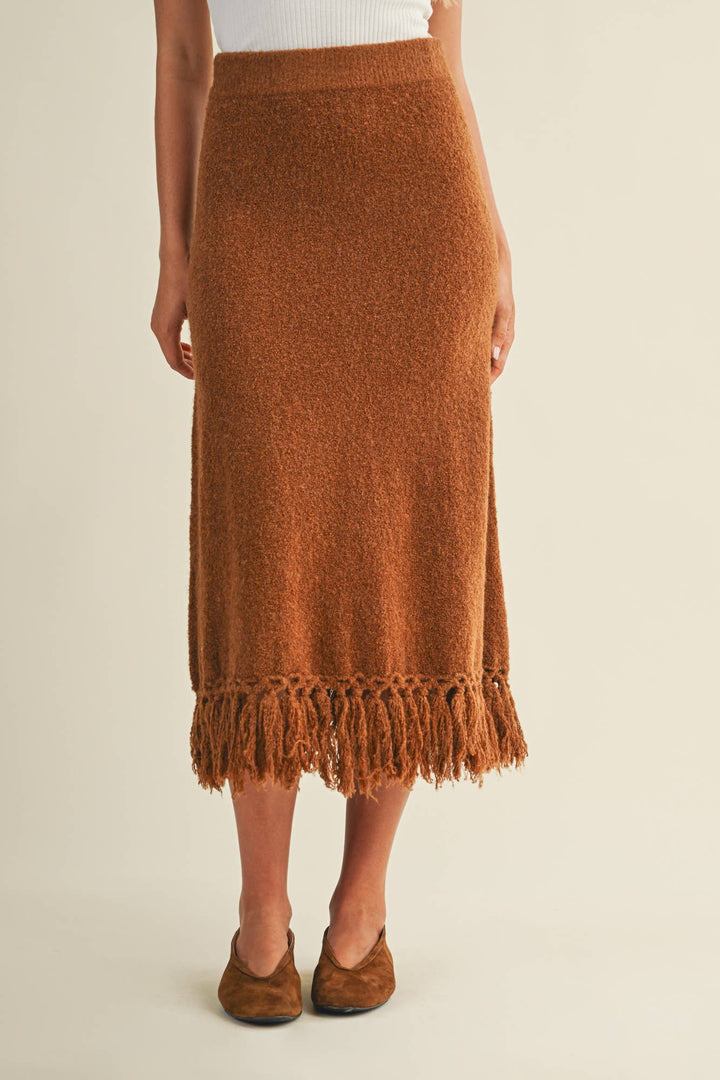 Annika Skirt in camel — view 1