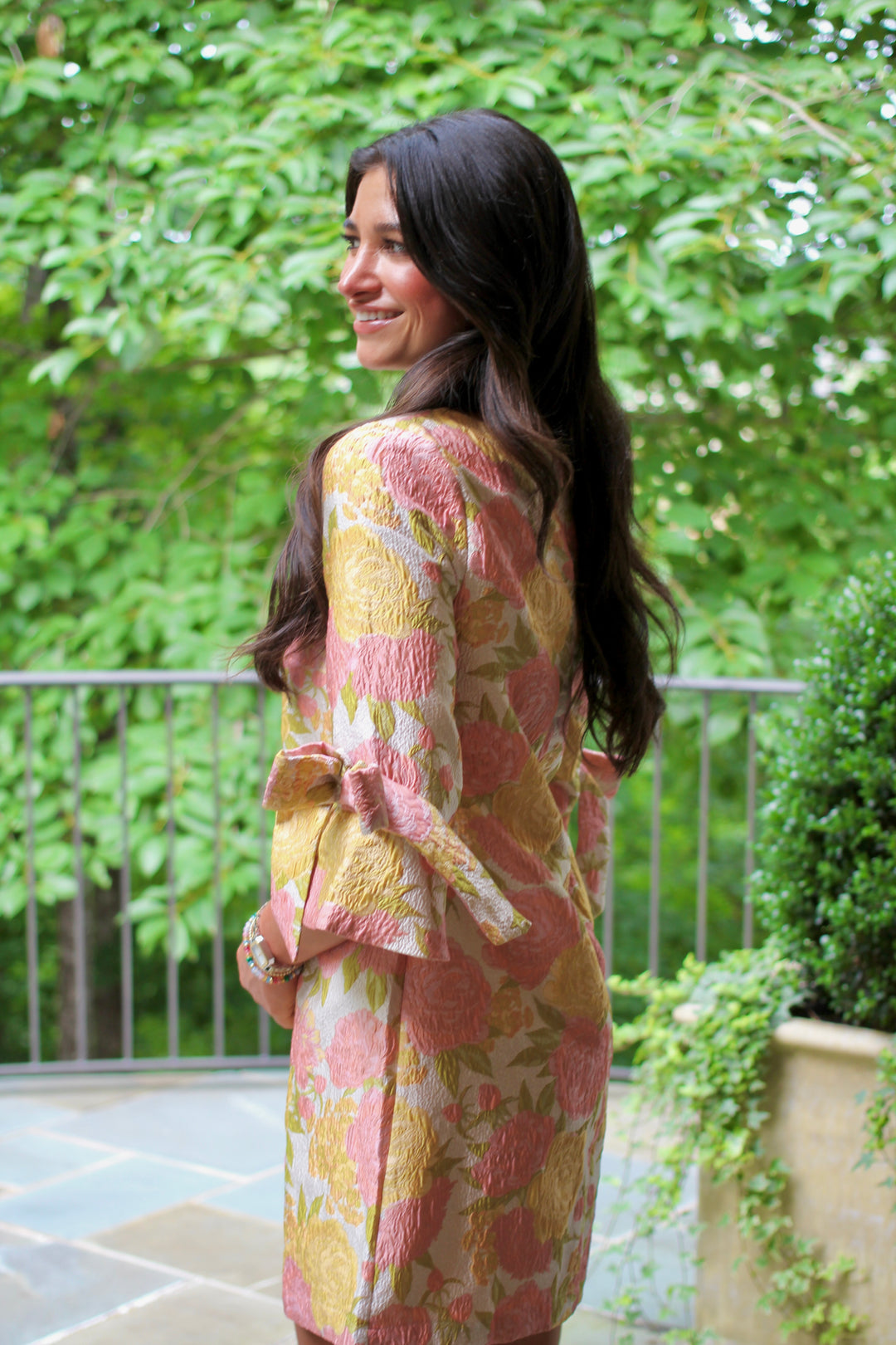 Suzanne Jacquard Dress