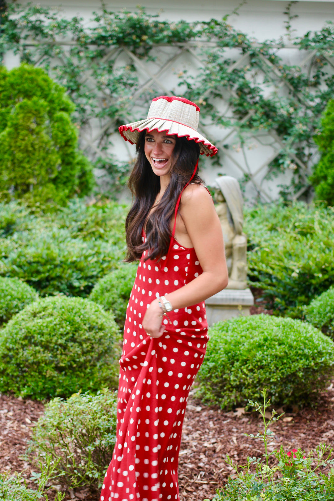 Doris Polka Dot Dress