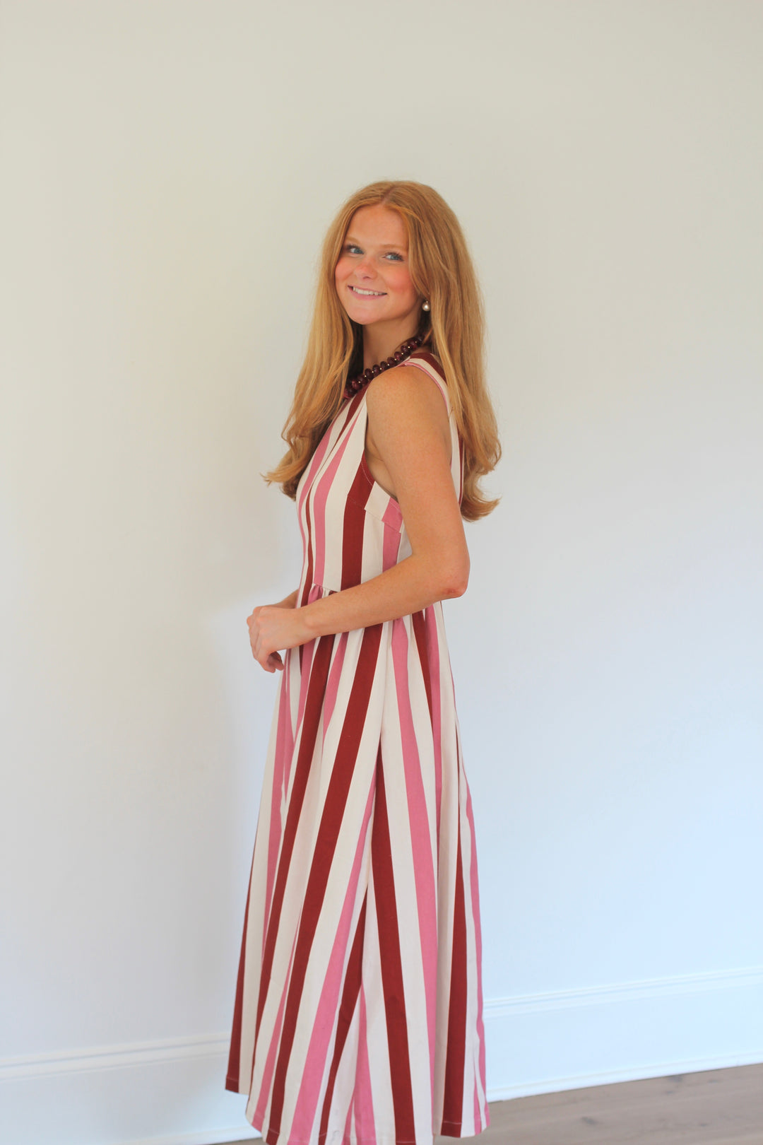 30A Stripe Midi Dress