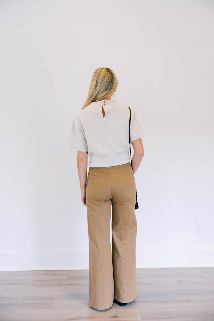 Ines Suede Top