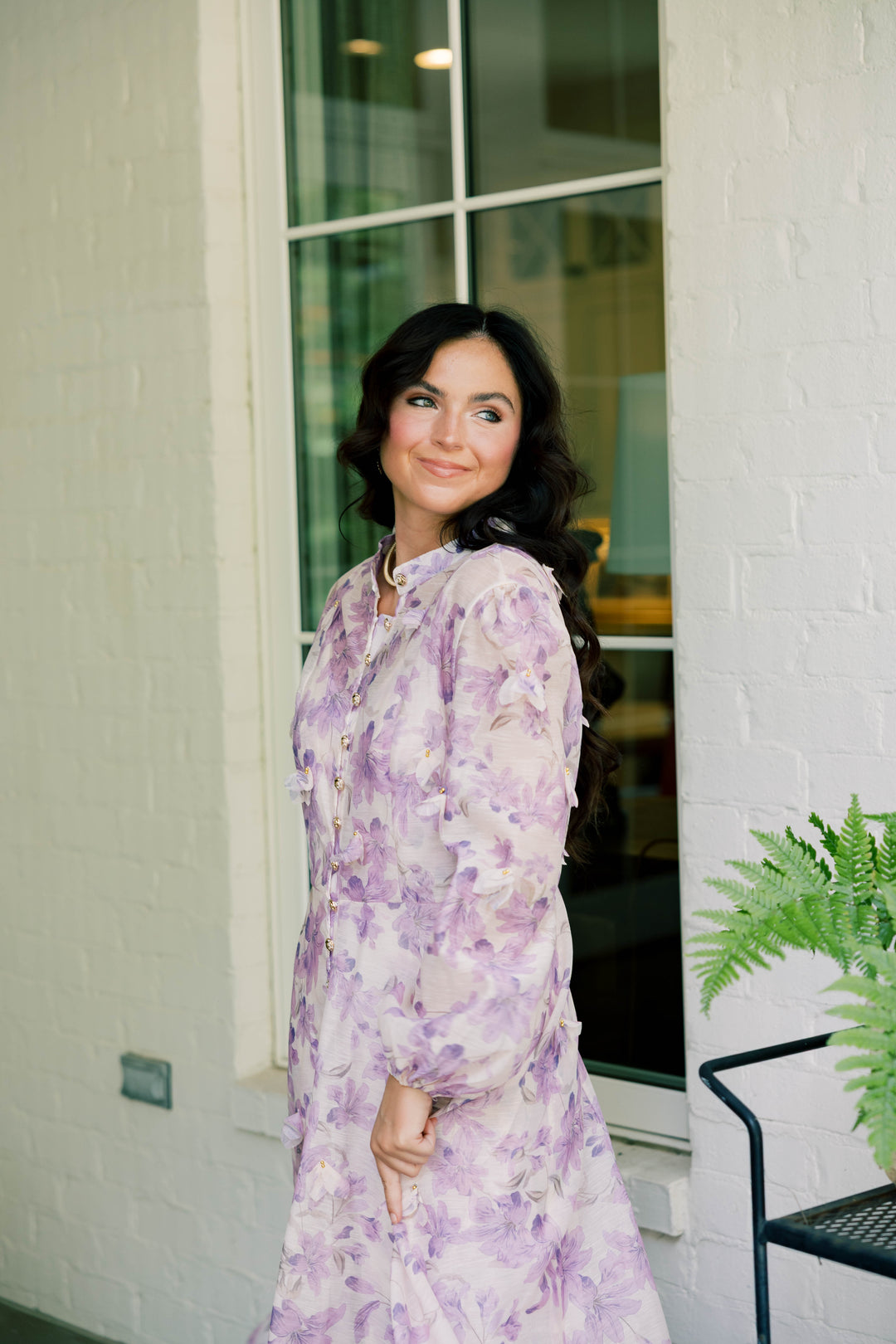 Lavender Garden Dress
