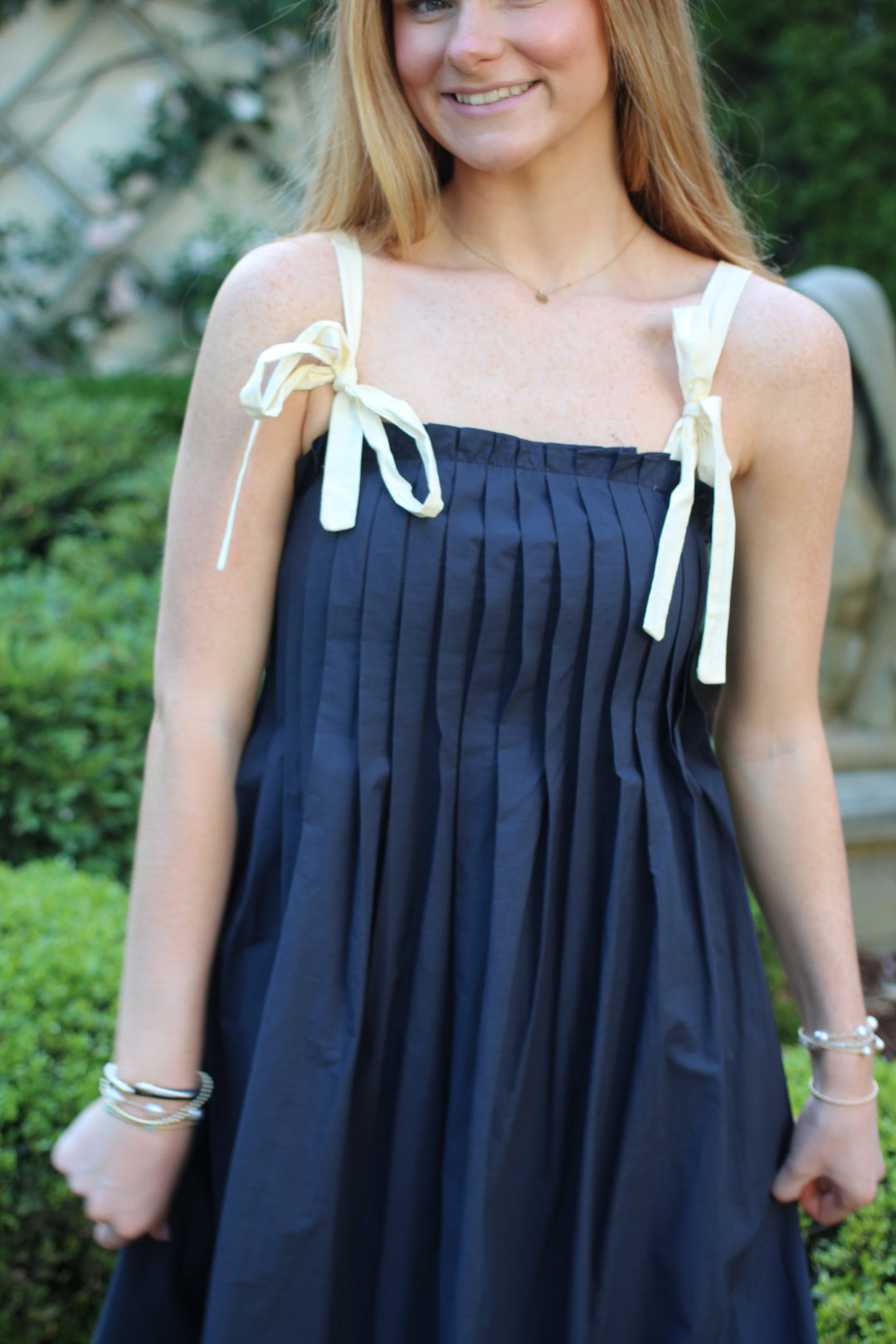Noelle Pleated Dress
