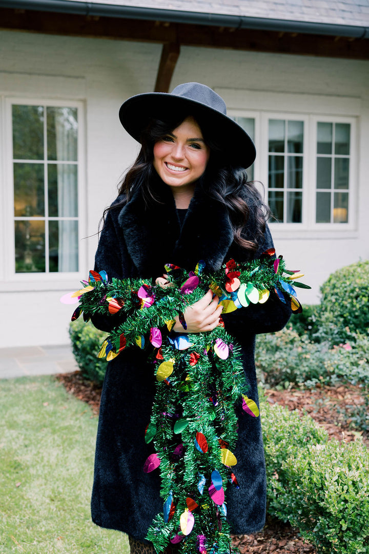 Faux Fur Sweater Jacket